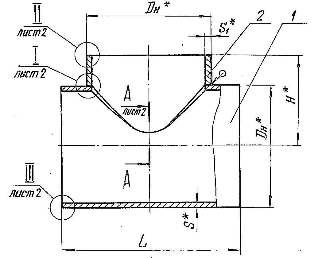 Тройники сварные равнопроходные ТС-590.000 серия 5.903-13 ...